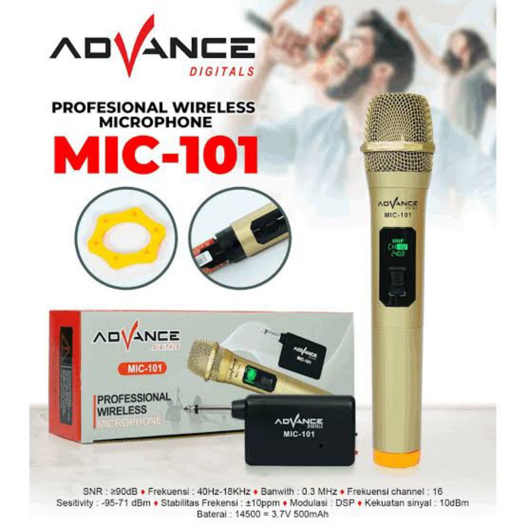 MIC WIRELES ADVANCE  MIC-101