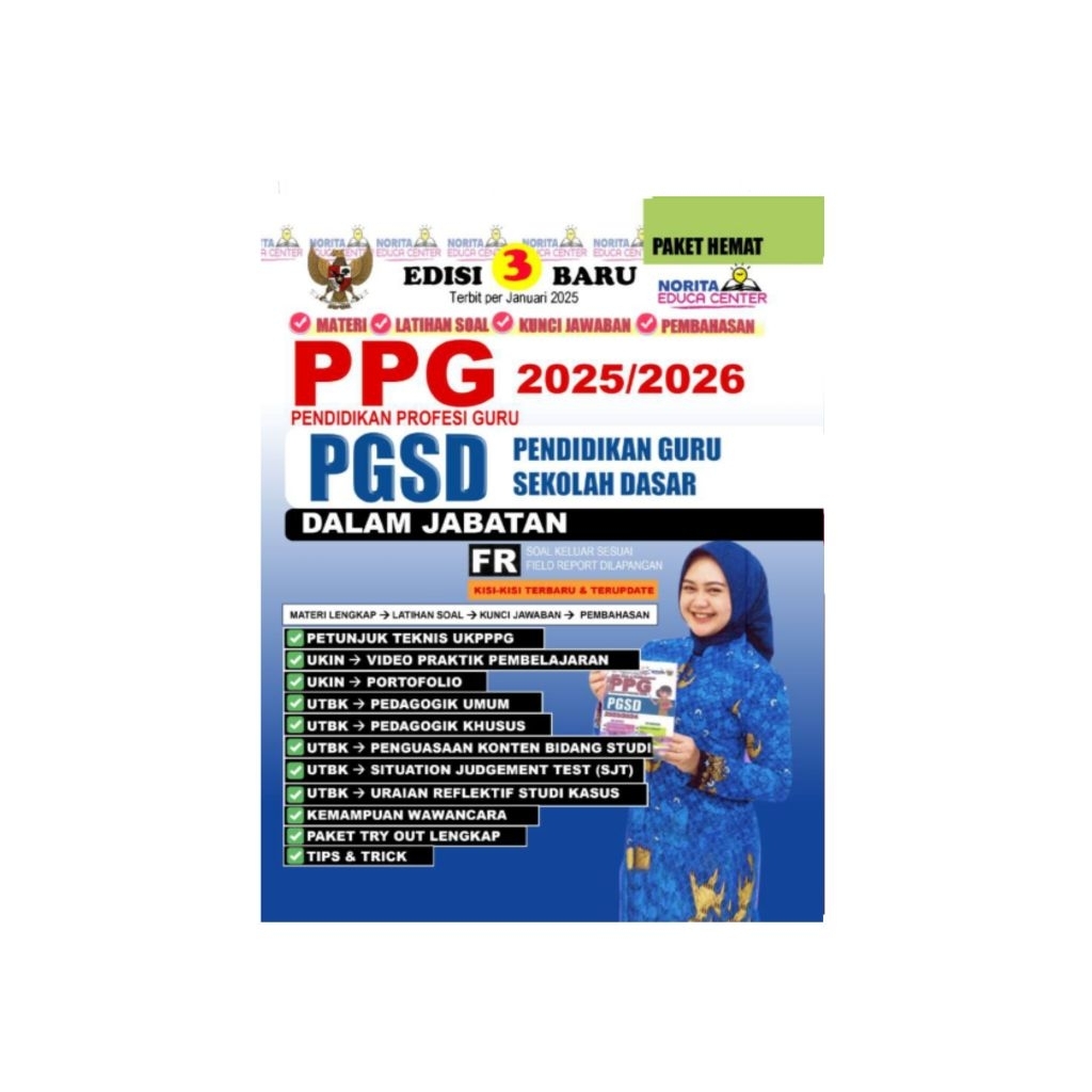 Buku PPG PGSD Dalam Jabatan 2025/2026