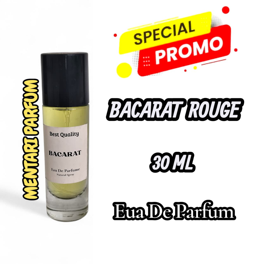 (30 ML) B4C4R4T ROUG3 540 PARFUM REFILL MODEL BOTOL CASA ISI 30 ML KUALITAS TERBAIK.HARGA TERMURAH