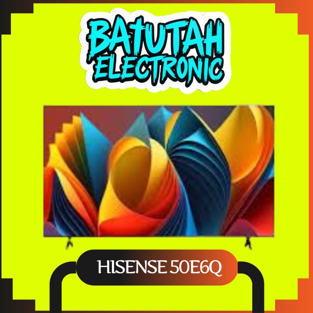 HISENSE 50E6Q 4K SMART TV OS VIDAA 50 inch 2025 Series