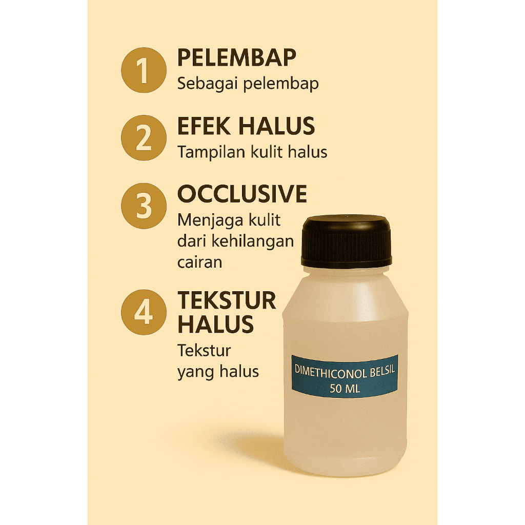 Dimethiconol Belsil 50 ml – Silikon Emolien untuk Formulasi Skincare & Haircare
