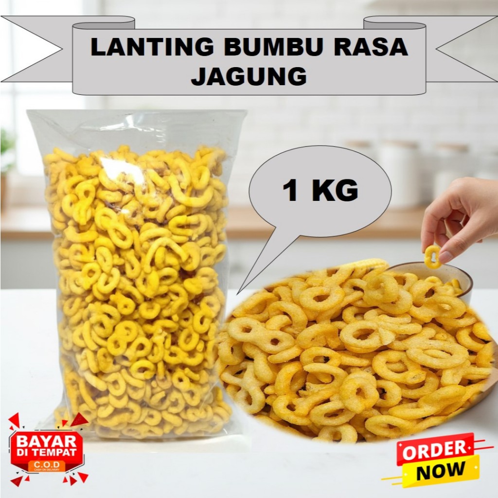 Lanting Bumbu Rasa Jagung Lanting Singkong Khas Kebumen 1 Kg