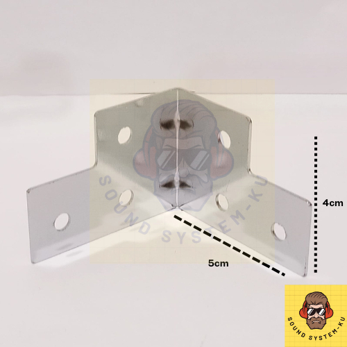 SIKU BOX HARDCASE B506 SILVER / SIKU L BOX HARDCASE POJOK SILVER