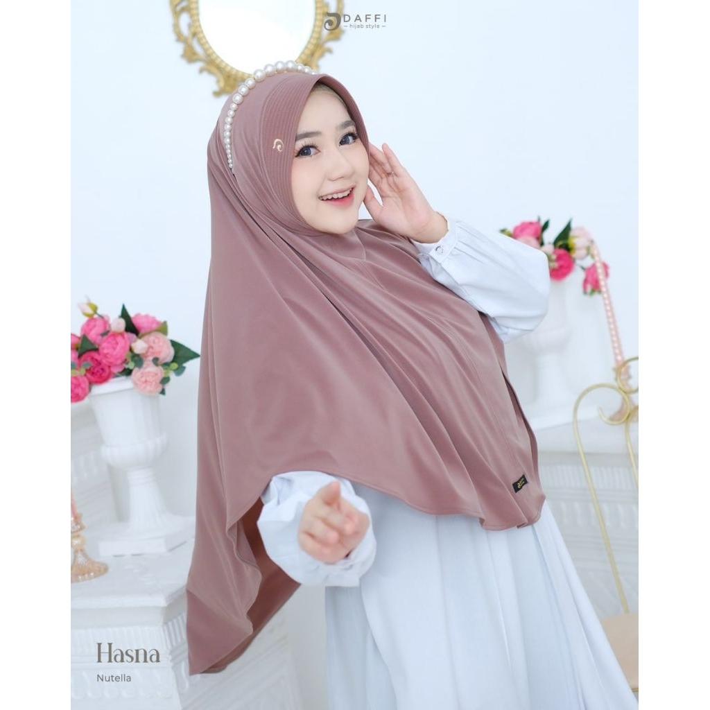 KHIMAR HASNA BERGO SYARI DAFFI HIJAB