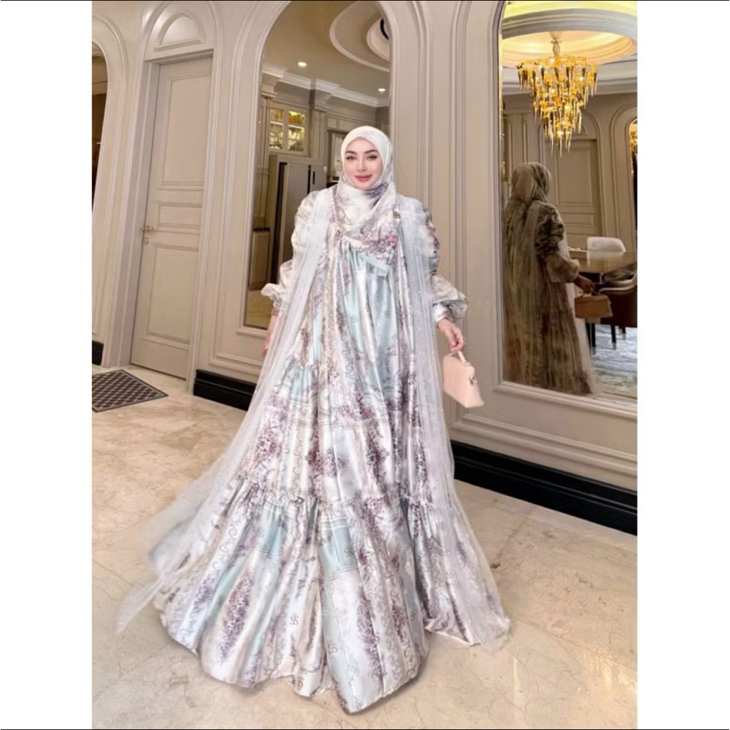 gamis premium shellasaukia - dress shella saukia - gamis gong shella saukia