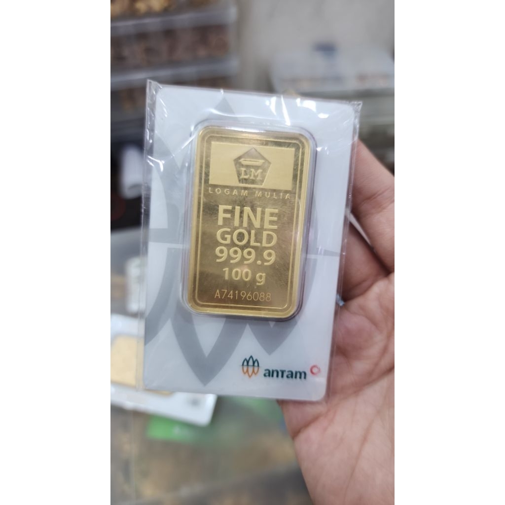 EMAS ANTAM LOGAM MULIA 100GRAM