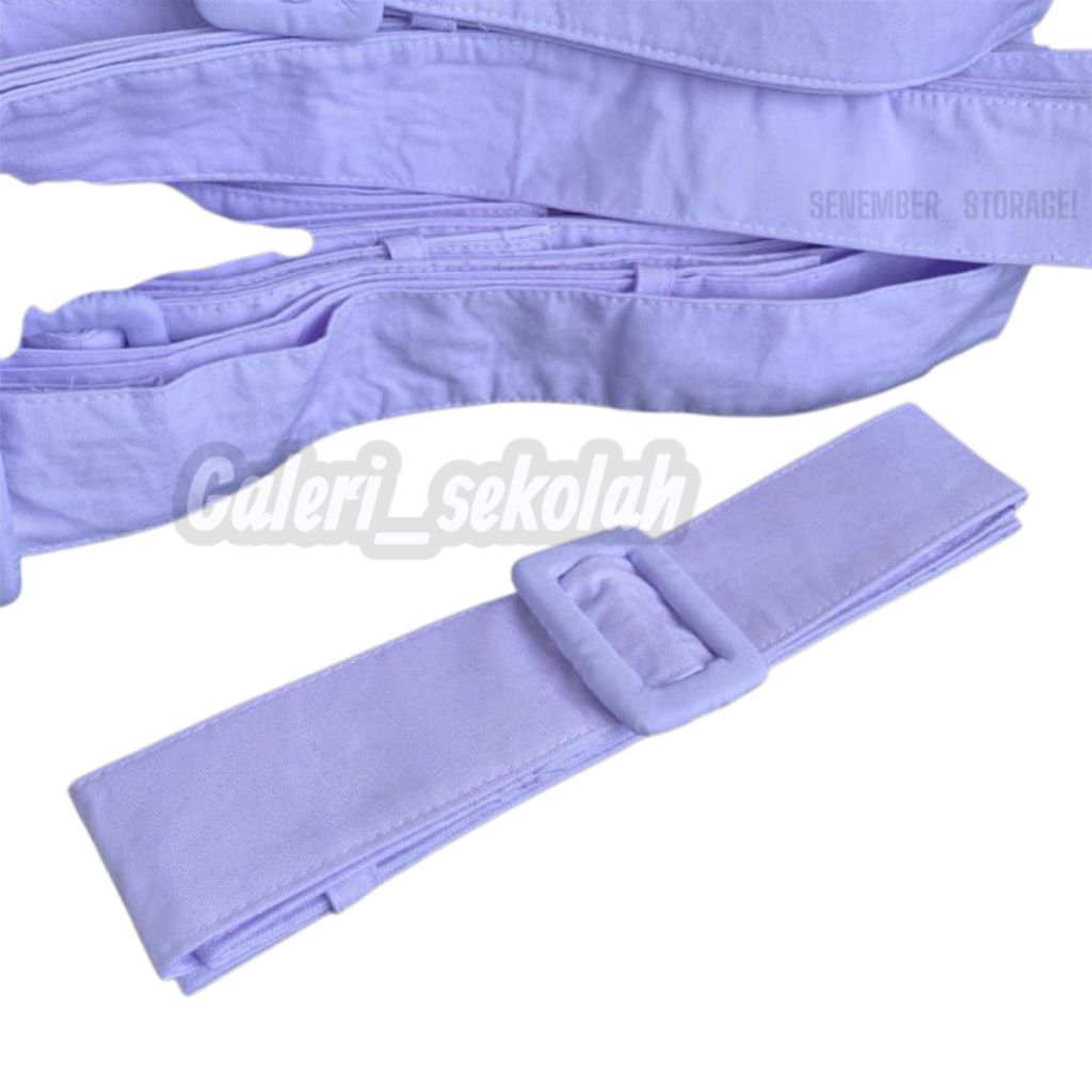 SABUK PDU PASKIBRA PUTIH - IKAT PINGGANG PDU PASKIBRA PUTIH - SABUK PASKIBRA - IKAT PINGGANG PASKIBR
