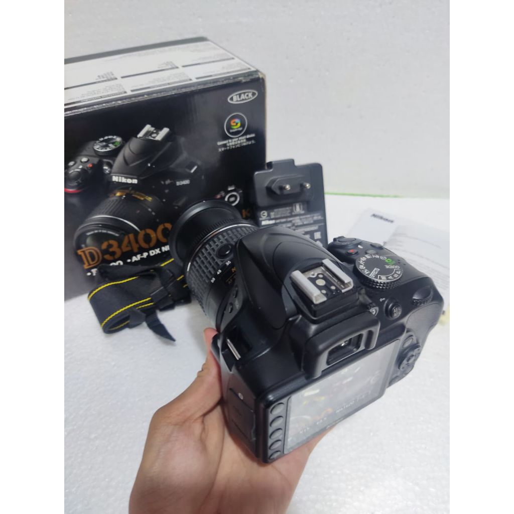 KAMERA DSLR NIKON D3400/KAMERA DSLR BEKAS MURAH