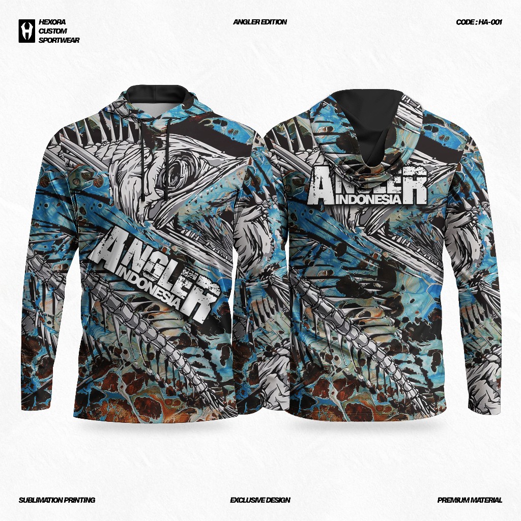 Baju Memancing Angler Indonesia