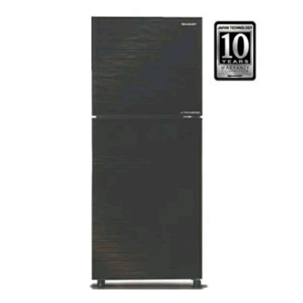 Kulkas Inverter Sharp SJ-246XI-MK | 2 pintu SJ246XI 246 XI low watt