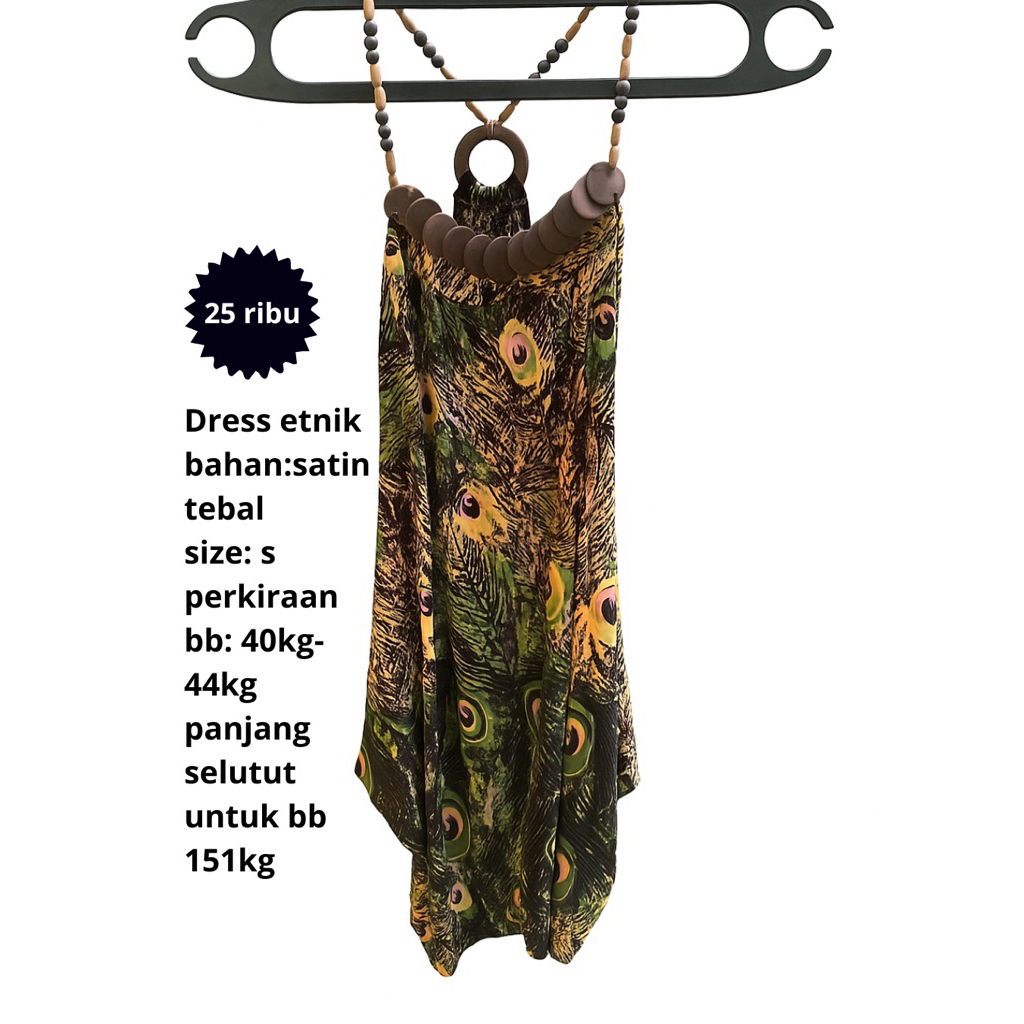 preloved dress etnik