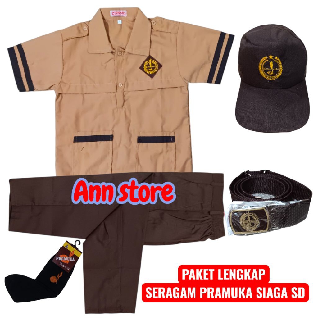 Seragam pramuka siaga sd laki laki,Seragam pramuka sd laki laki,Baju pramuka siaga sd laki laki