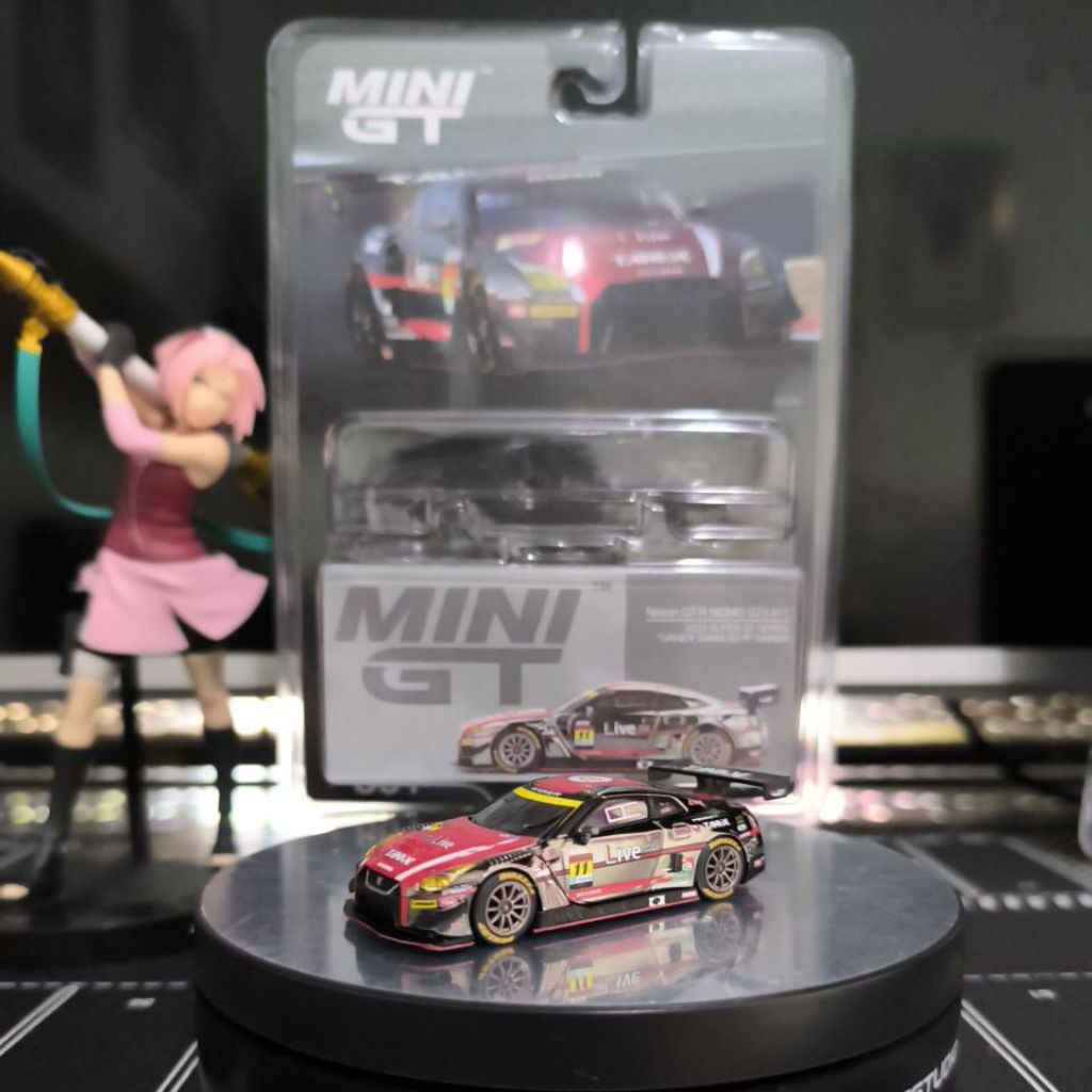 mini gt nissan gtr nismo gt3 gainer tanax gtr #861