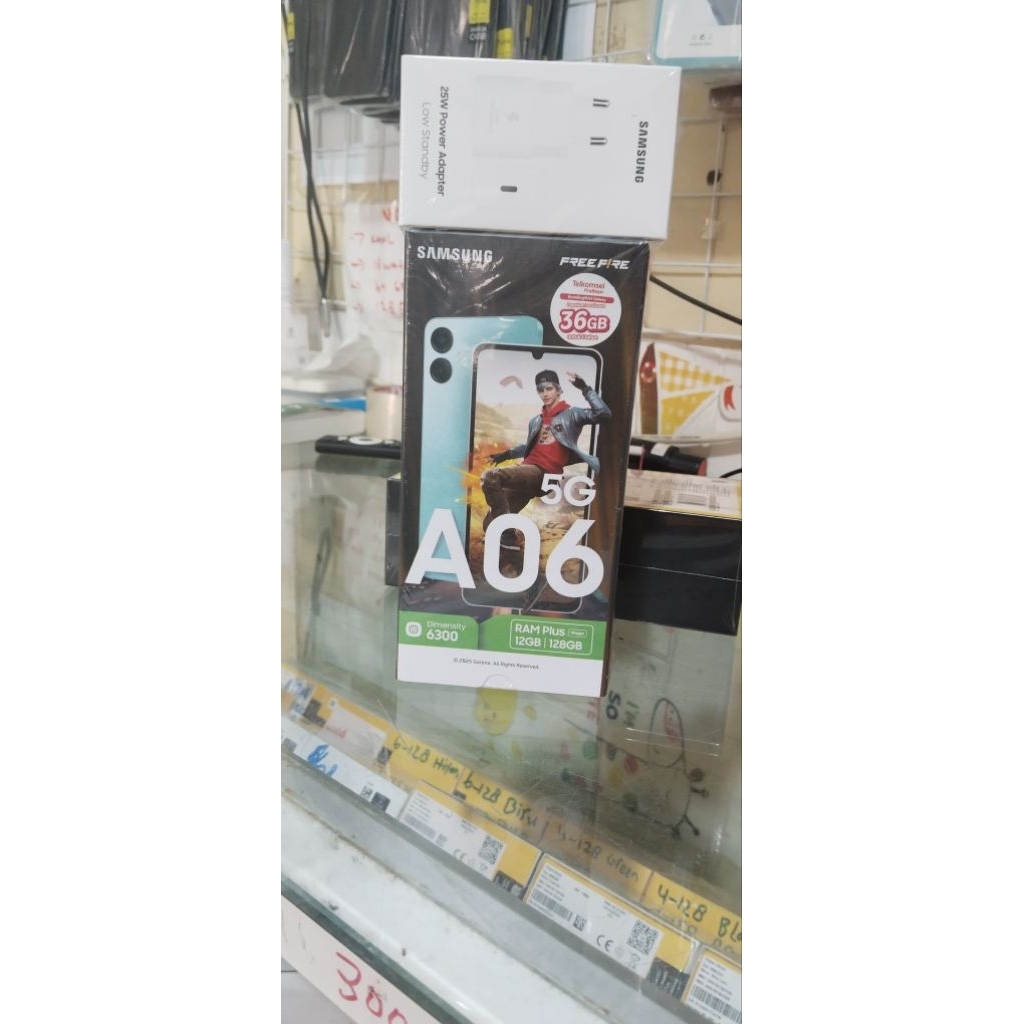 samsung A06  5g ram 6/128 garansi resmi
