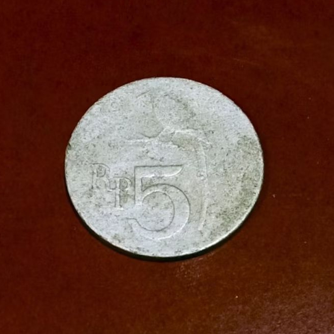 Uang Koin 5 Rupiah Tahun 1970