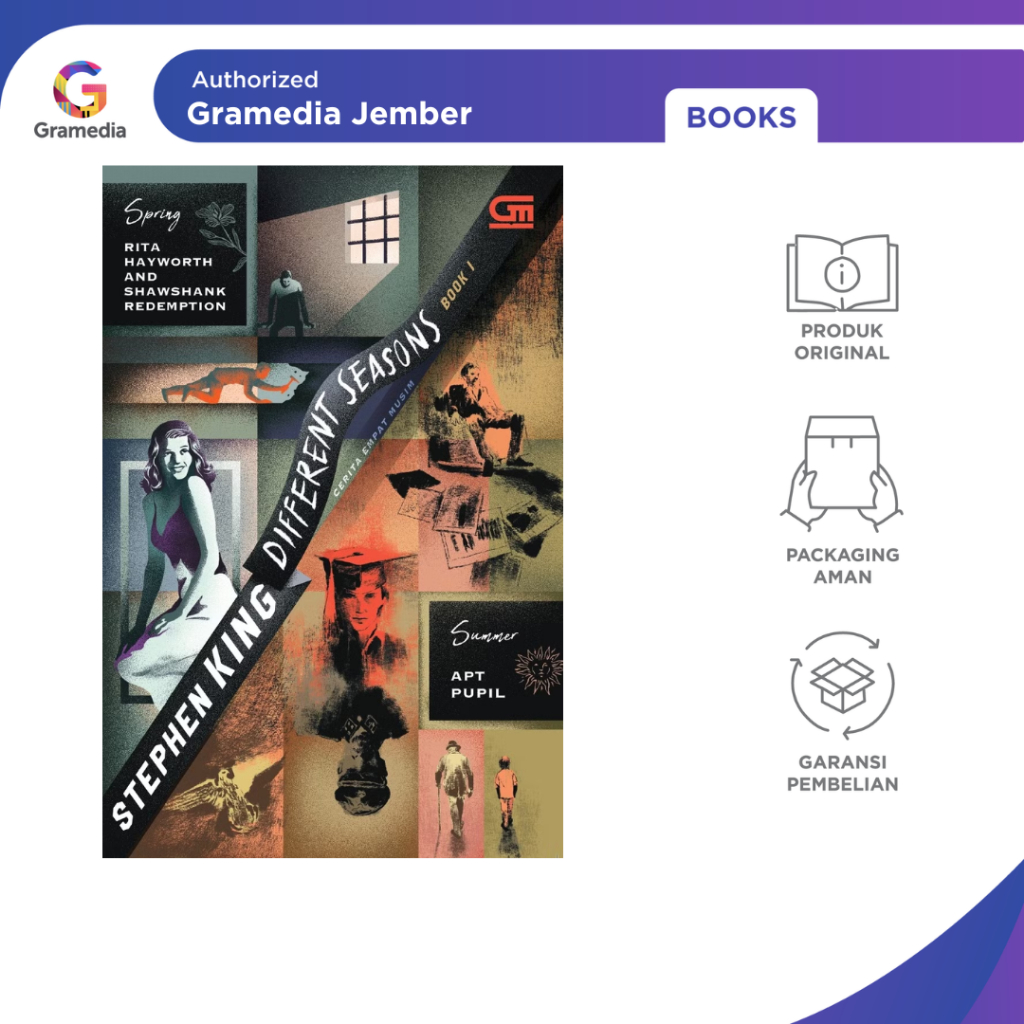 Cerita Empat Musim#1 (Different Seasons#1) (Stephen King) - Gramedia Jember