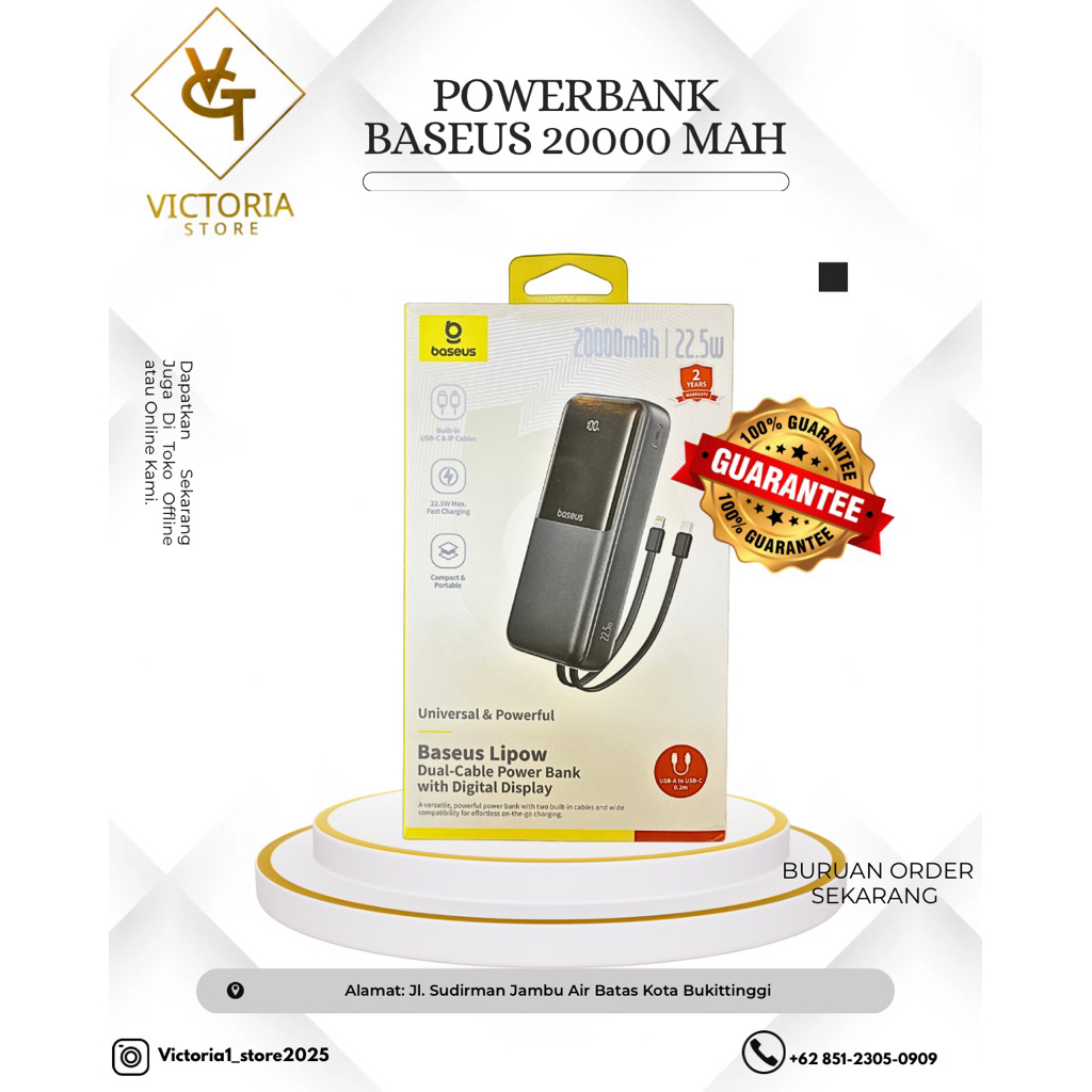 Powerbank Baseus 20000 mAh
