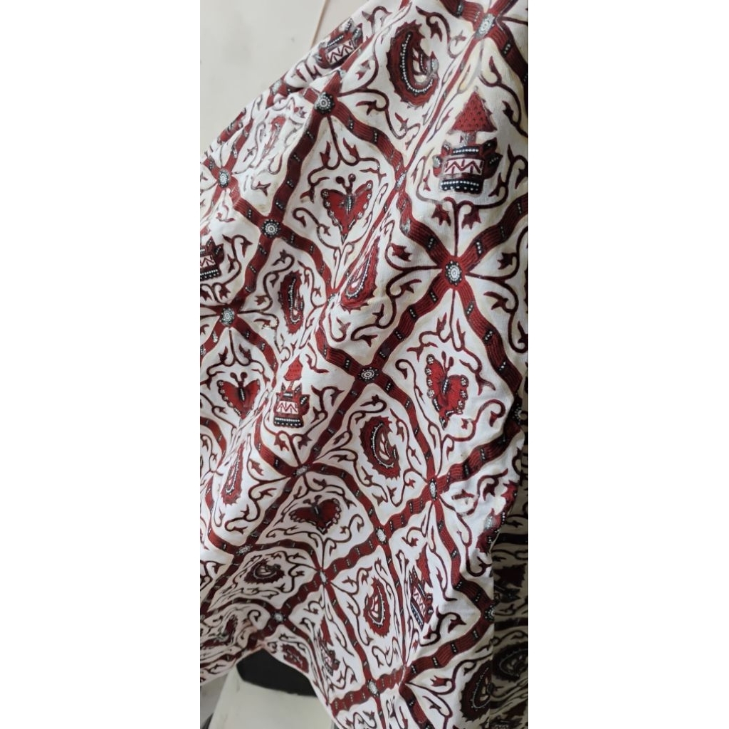 kain jarik pengantin embos silver preloved