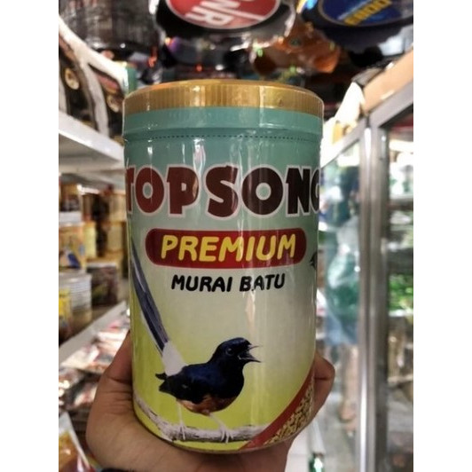 ces0- Topsong Premium High Protein Voer Pur Pakan Burung Murai Top Song Tpsp