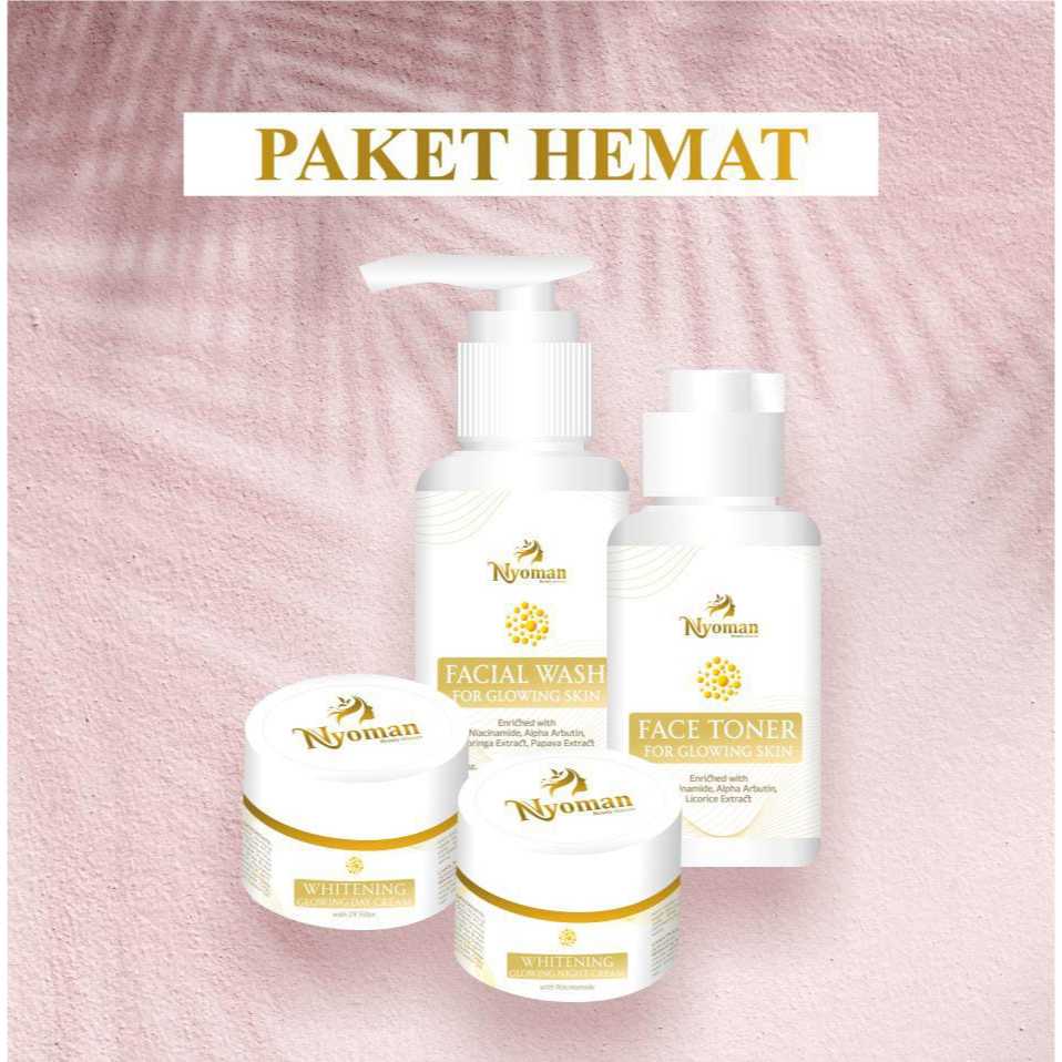 Skincare Nyoman BPOM // Paket Hemat Nyoman // Skincare Pemula // Member Resmi Nyoman Beauty Skincare