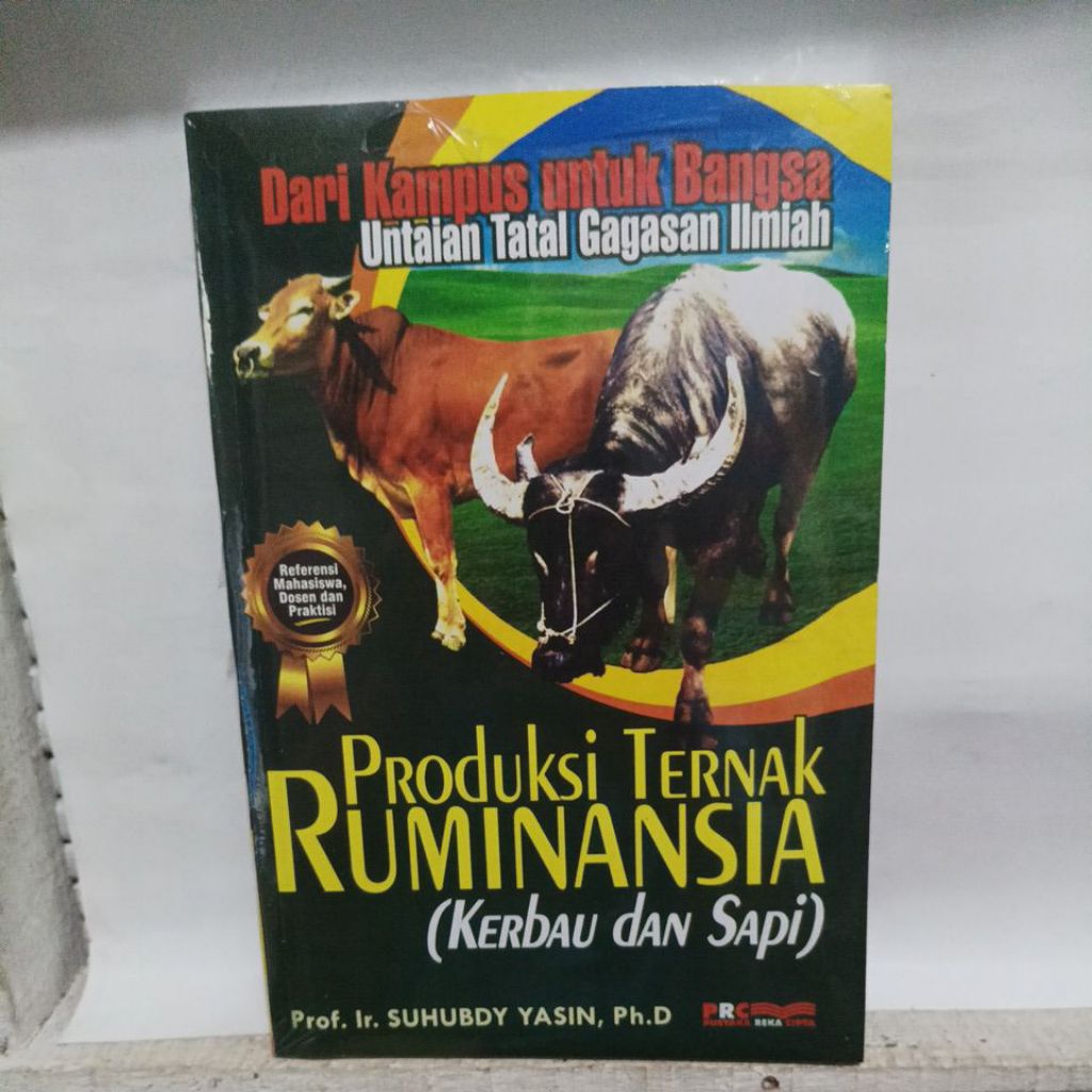 buku produksi ternak ruminansia kerbau dan sapi