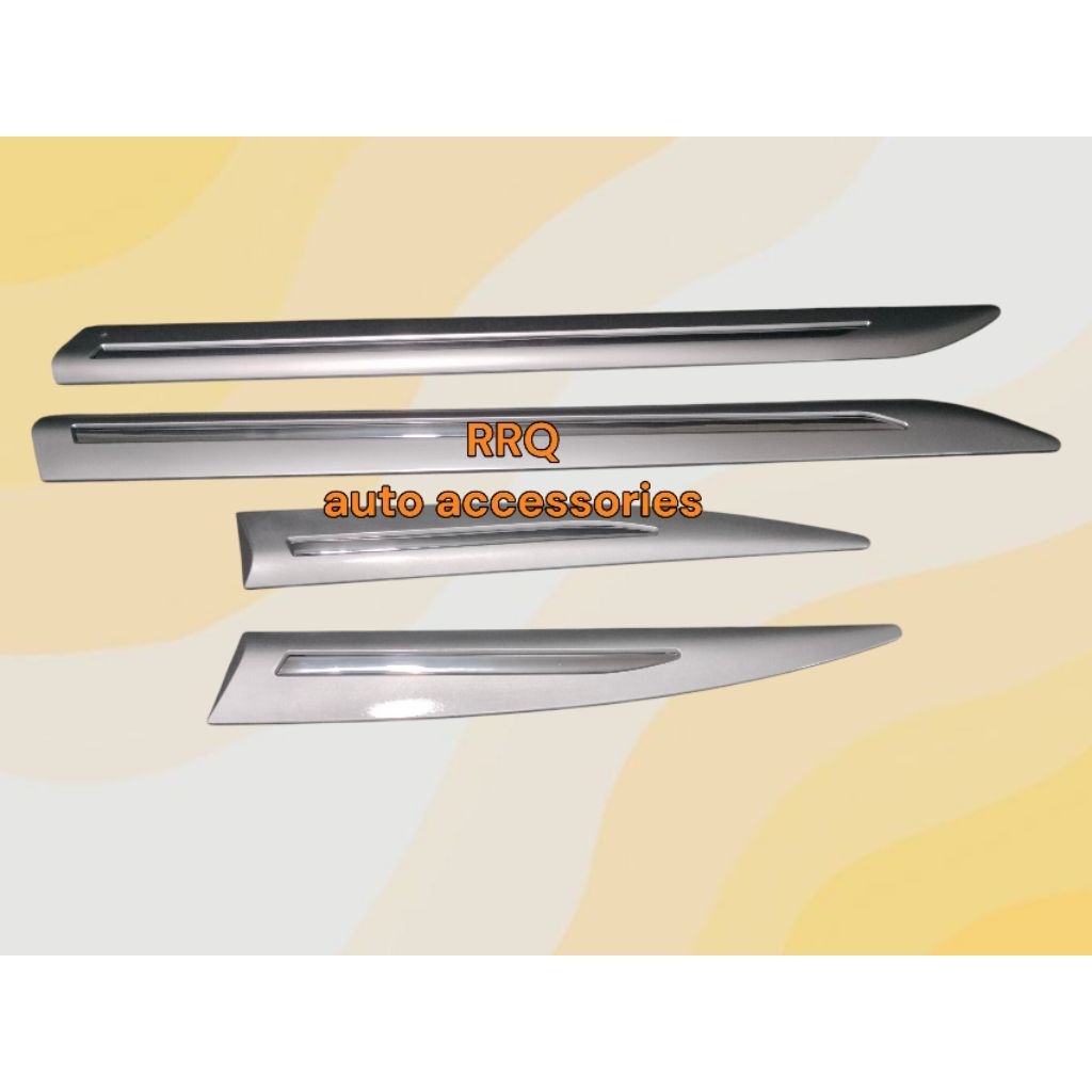 LIST BODY ALL NEW AVANZA XENIA GRAND AVANZA XENIA SILVER MODEL VELOZ 2012 2013 2014 2015 2016 2017 2