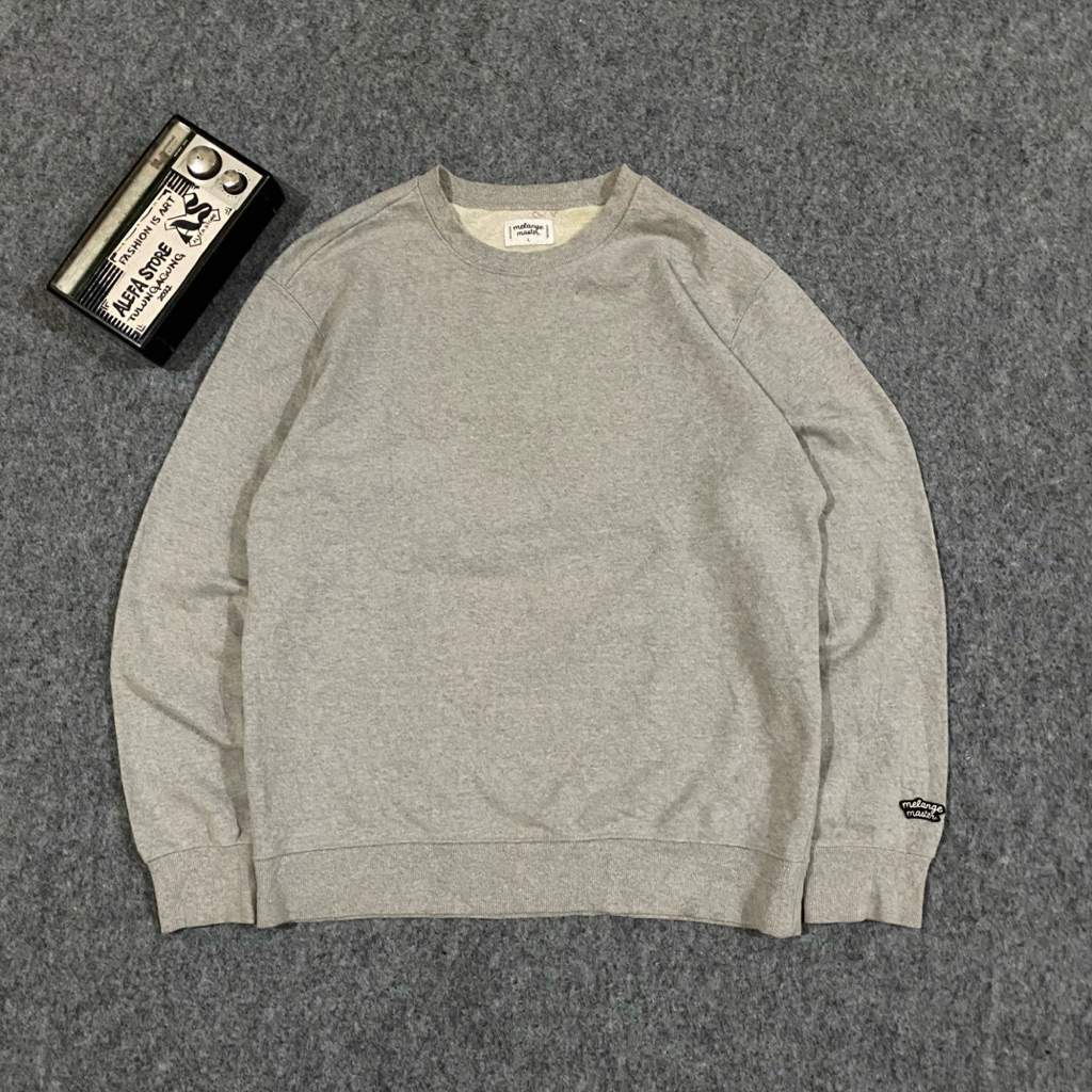 Crewneck Melange master (size l-xl)