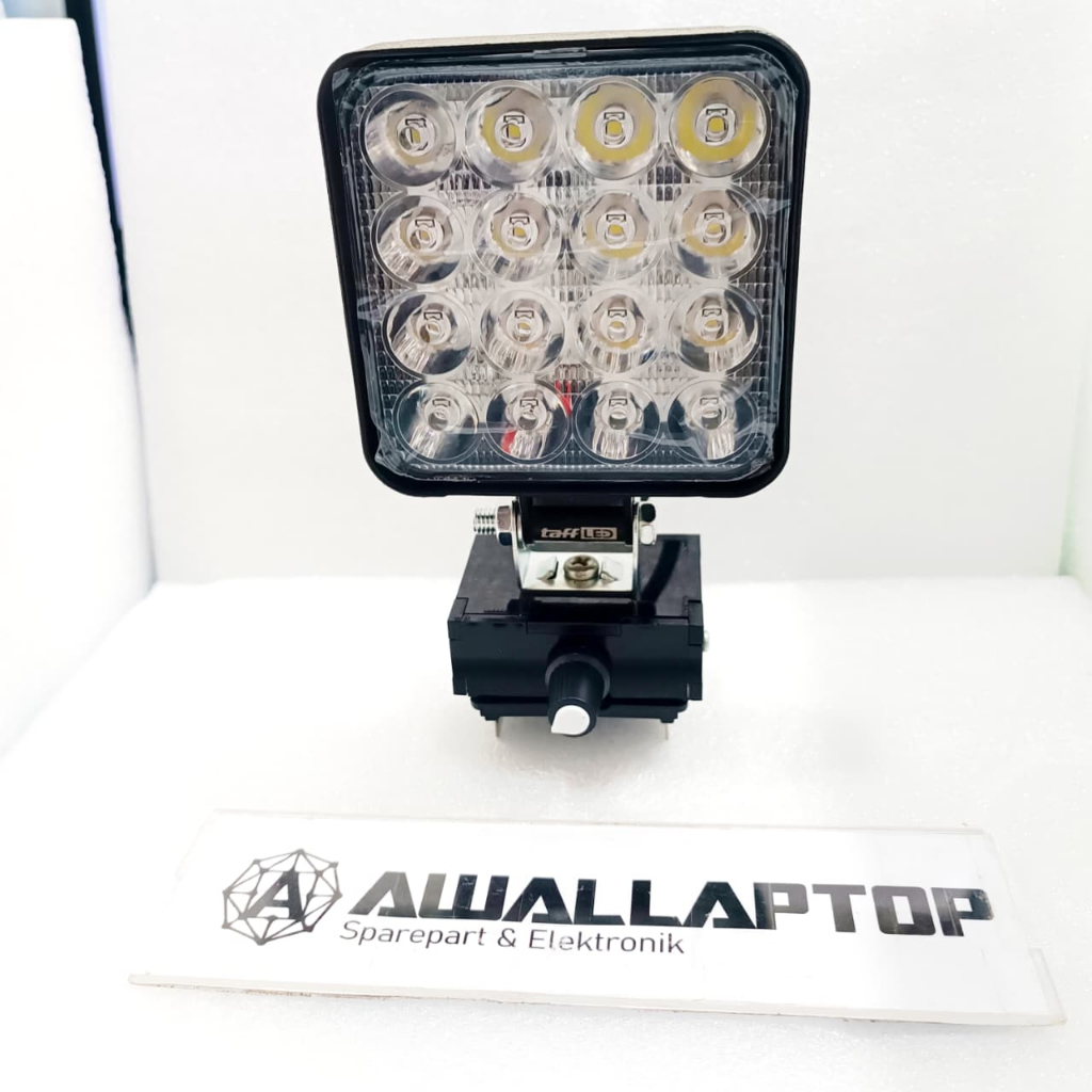 lampu LED sorot DIY LXT 21v lampu kerja cordless super terang adjust