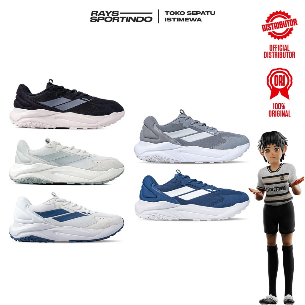 SEPATU SNEAKERS MILLS REVOLT EDGE