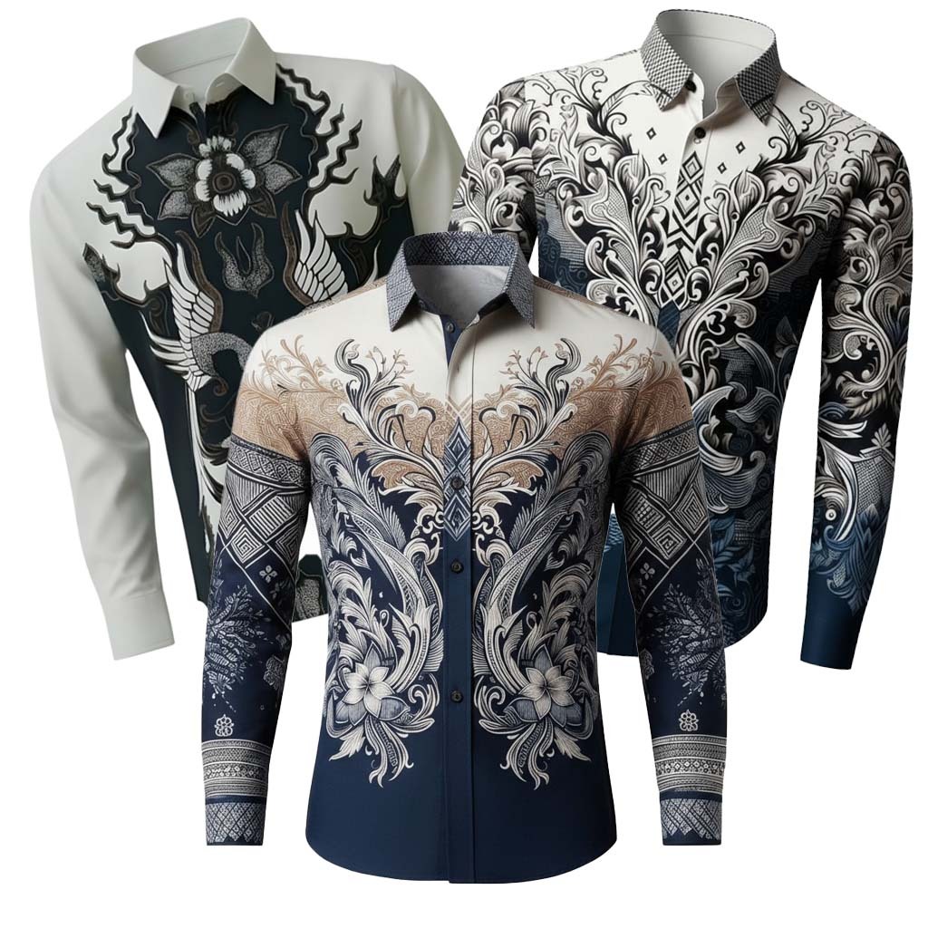 Batik Arwinda Baswara | Kemeja Batik Pakai Puring
