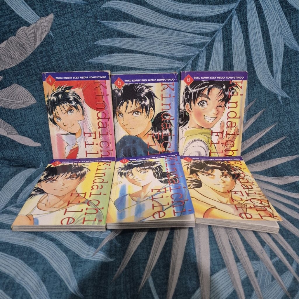 Buku Komik Kindaichi File Vol 1-6 Tamat Set Lengkap