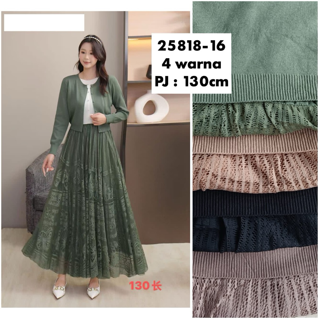 gamis dress  zara rajut rompi terbestseller# terbaru