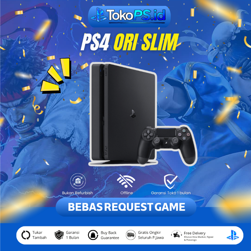 PS4 Playstation 4 SLIM Original Fullset