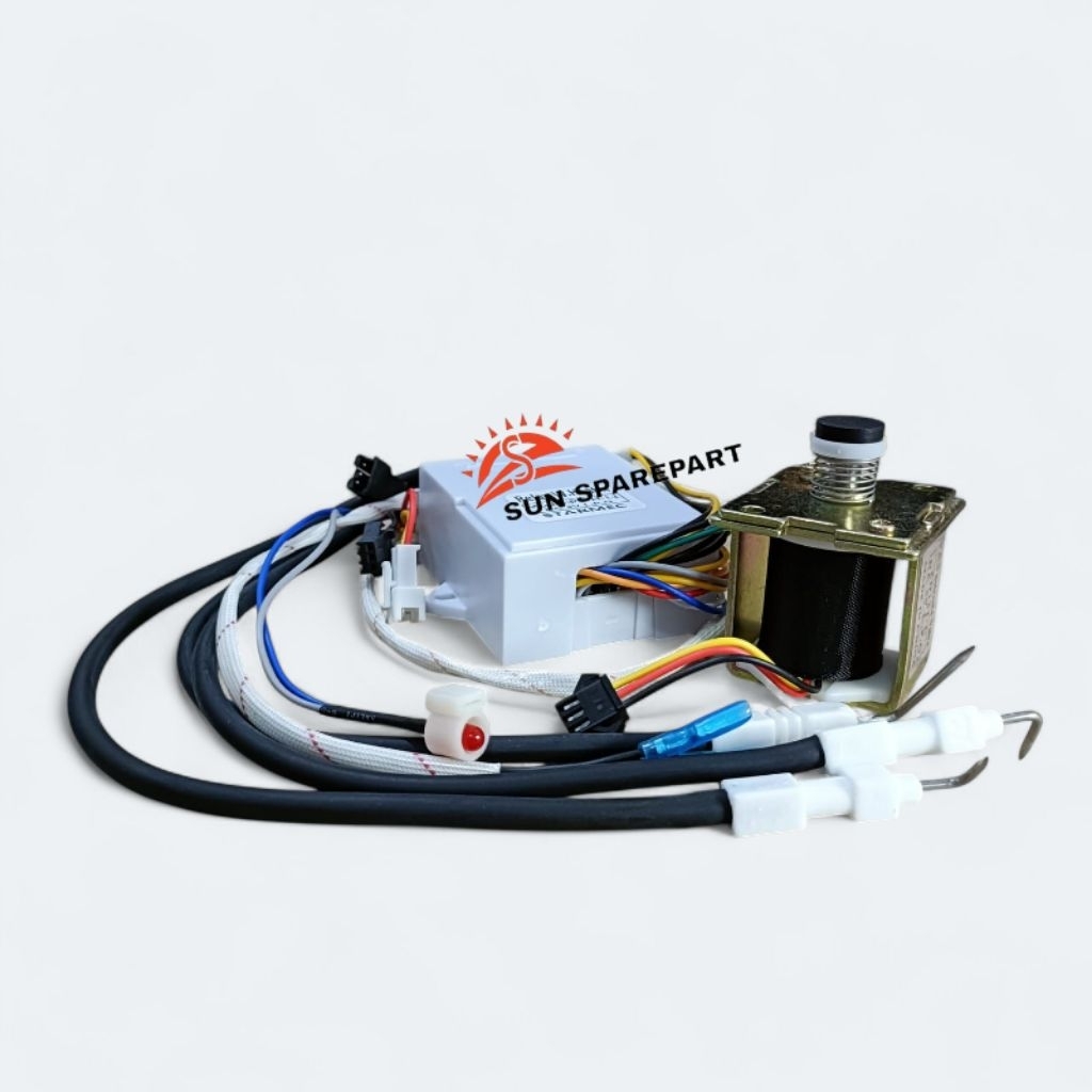 Modul Pemantik Water Heater+Selenoid Pemanas Air Gas Domo Da-1006 Dc 3V L. P. G Co