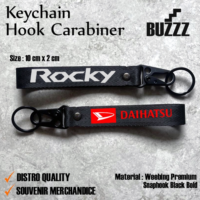 KUNCI ROCKY - KARABINER DAIHATSU ROCKY - GANTUNGAN KUNCI DAIHATSU ROCKY - PENGAIT CANTOLAN DAIHATSU