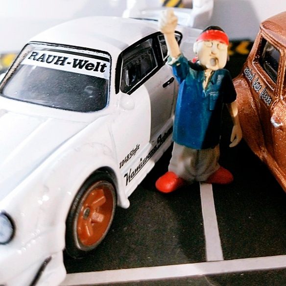 figur Skala 1:64 Homies El Chicano, Aksesoris Diorama Diecast Hotwheels, Matchbox, Tomica DLL