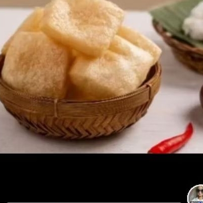 Kerupuk kulit kerbau mentah 250gr