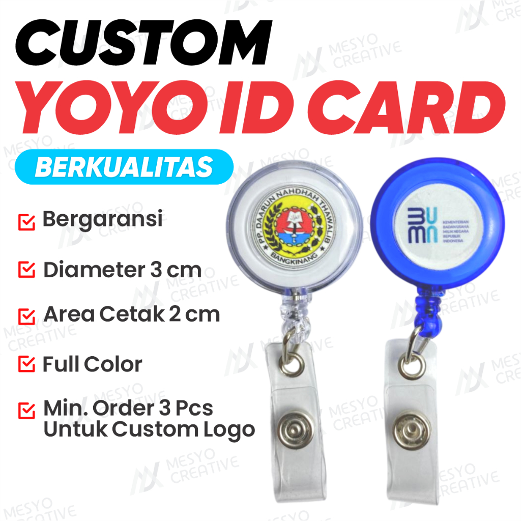 YOYO ID CARD CUSTOM LOGO