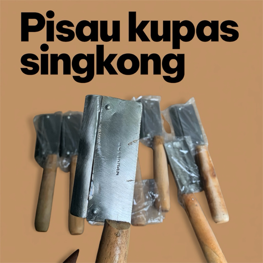 pisau kupas kulit kelapa/singkong
