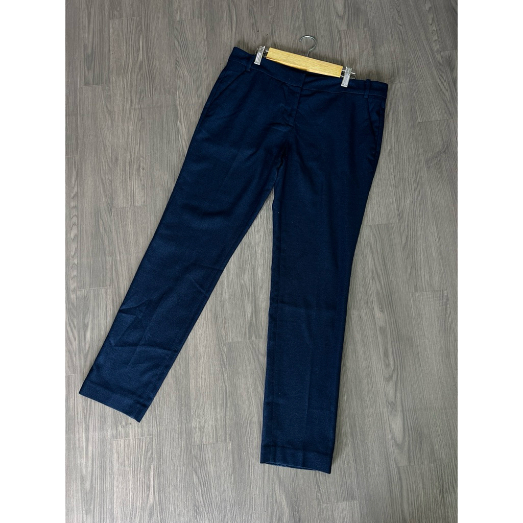CARDINAL FEMME Celana Panjang Biru blue navy pants bahan tebal celana kerja
