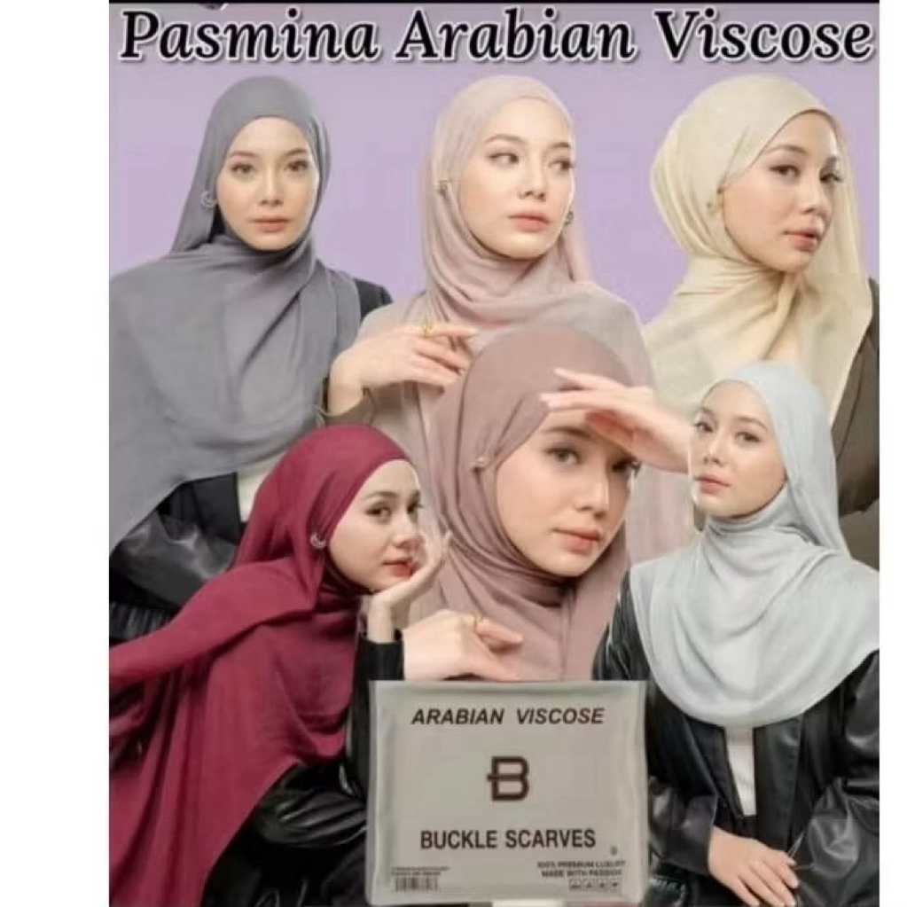 PASMINA VISCOSE PREMIUM DOUBLE STITCHING