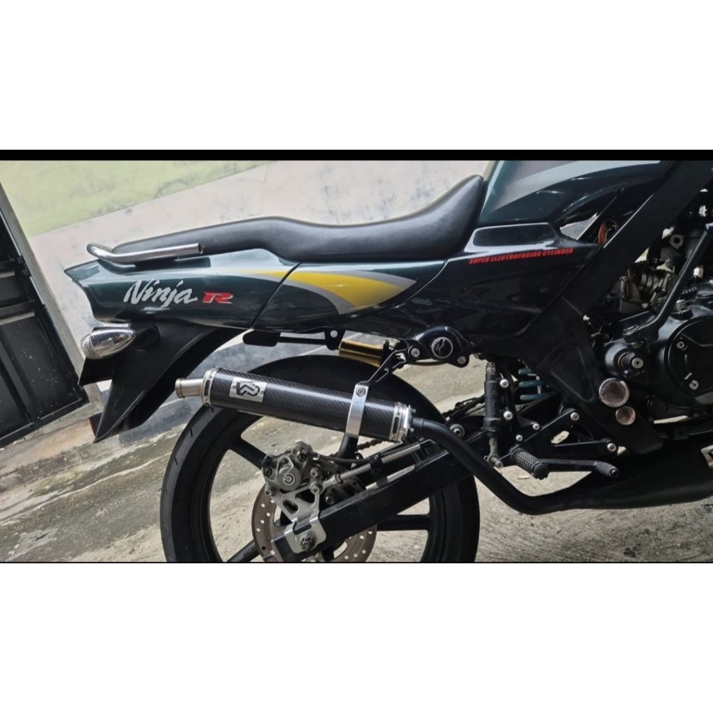 Knalpot Pekajaman Muffler Ninja RR R SS Silincer Carbon Cobra Original Racing Jogjakarta