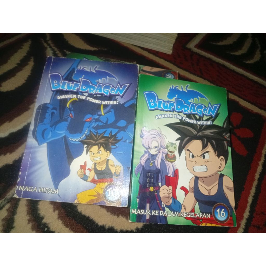 KOMIK BERWARNA. BLUE DRAGON