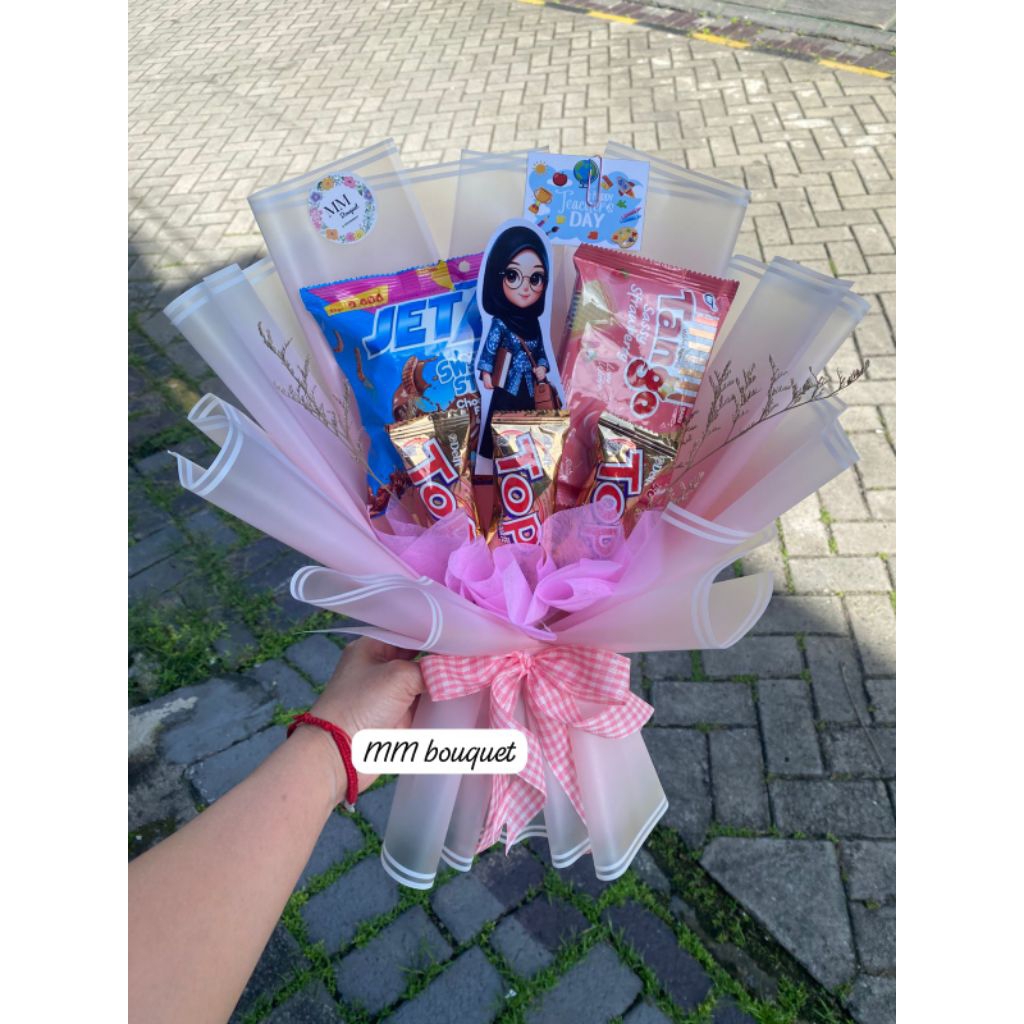Buket snack-buket guru snack-buket ulang tahun-hadiah ulang tahun