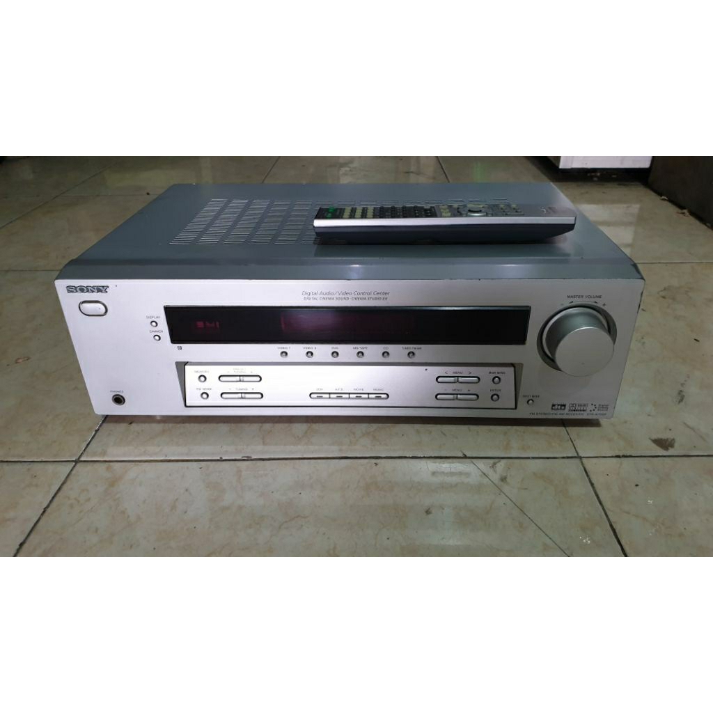 power amplifier home theater 5.1 dolby suround SONY STR K750B second bekas normal siap pakai no minu
