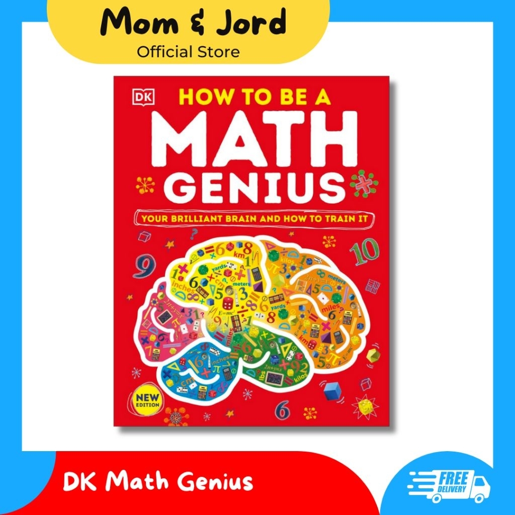 [Mom & Jord] DK How to be a Math Genius - Buku Anak Ensiklopedia Matematika