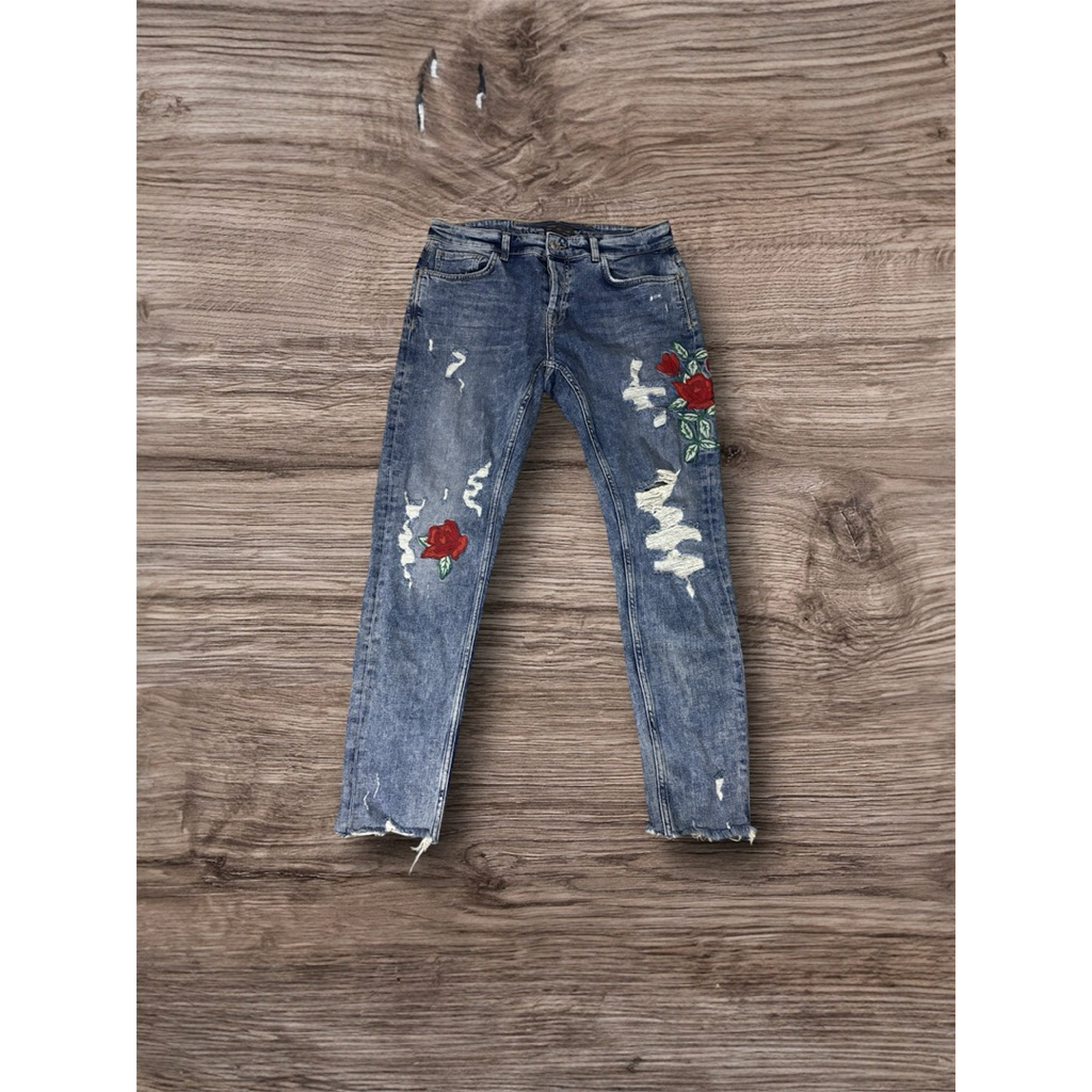 Ripped jeans zaraman