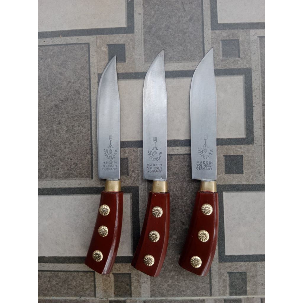 PISAU HERDER SOLINGEN GERMANY CAP GARPU /PISAU DAPUR /PISAU SESET DAGING