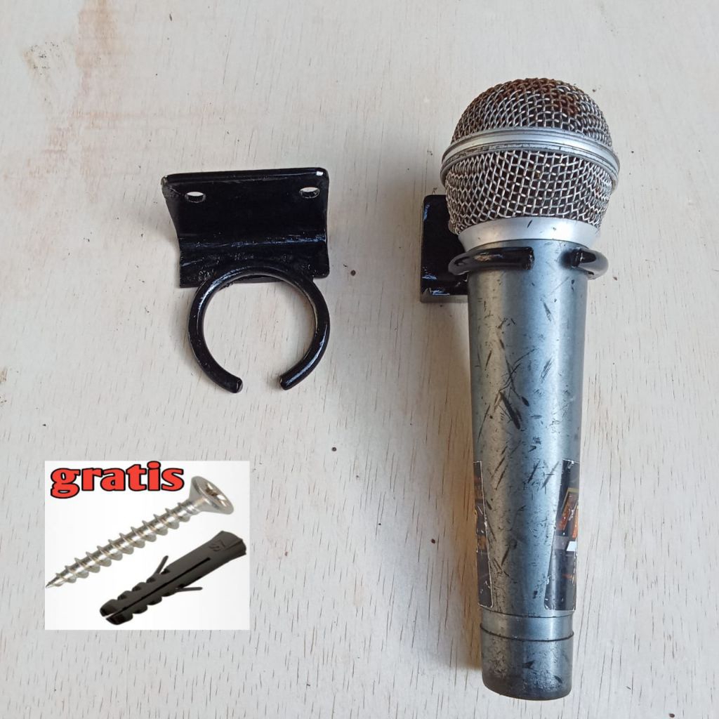 cantolan mic besi hanger microphone