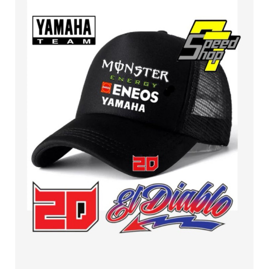 TOPI TRUCKER TOPI JARING MONSTER ENERGY ENEOS